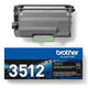 Tonercartridge brother tn3512 zwart