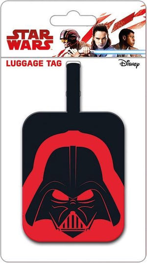 Star wars darth vader helmet bagage label