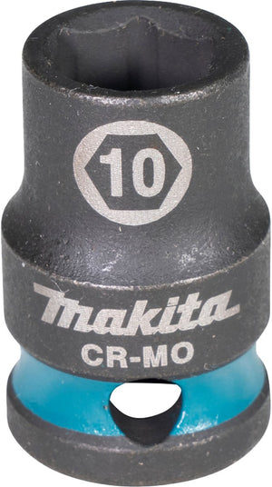 Makita 10 x 28 mm 3 8 impact black krachtdop - e-15914