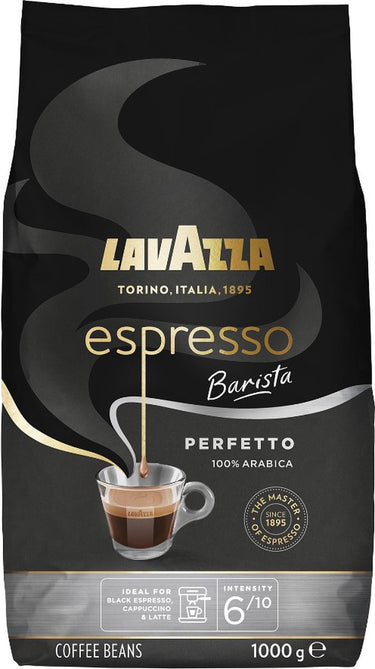 Lavazza espresso barista perfetto koffiebonen - 100% arabica koffie bonen - intensiteit 6 10 - 1 kg