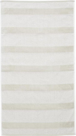 Beddinghouse sheer stripe gastendoekje - zand