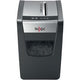 Rexel momentum x410-sl slimline stille papierversnipperaar - p4 snippers - tot 10 vel - 23l - zwart
