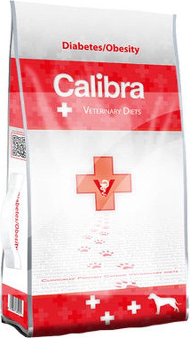 Calibra dog veterinary diets - diabetes obesity - 12 kg