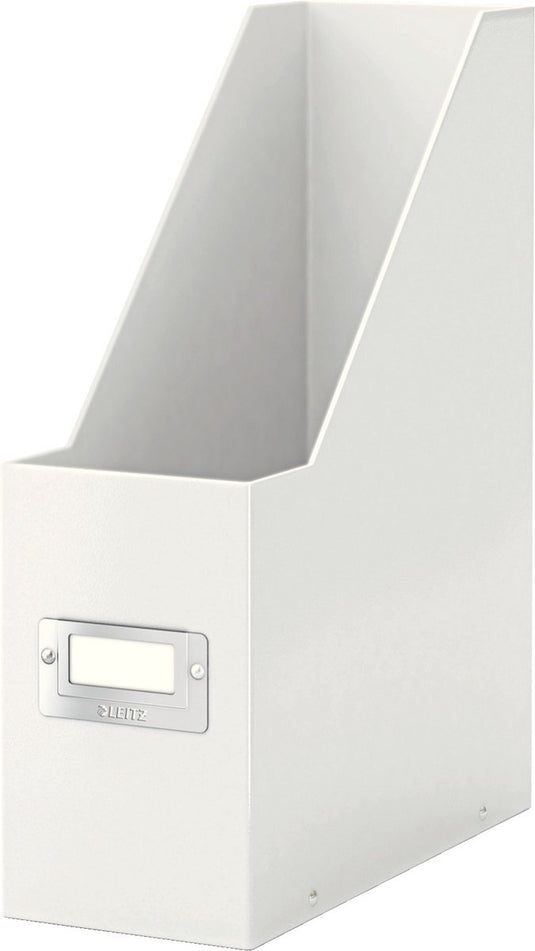 Leitz tijdschriftencassette click store 6047 a4 pp wit karton