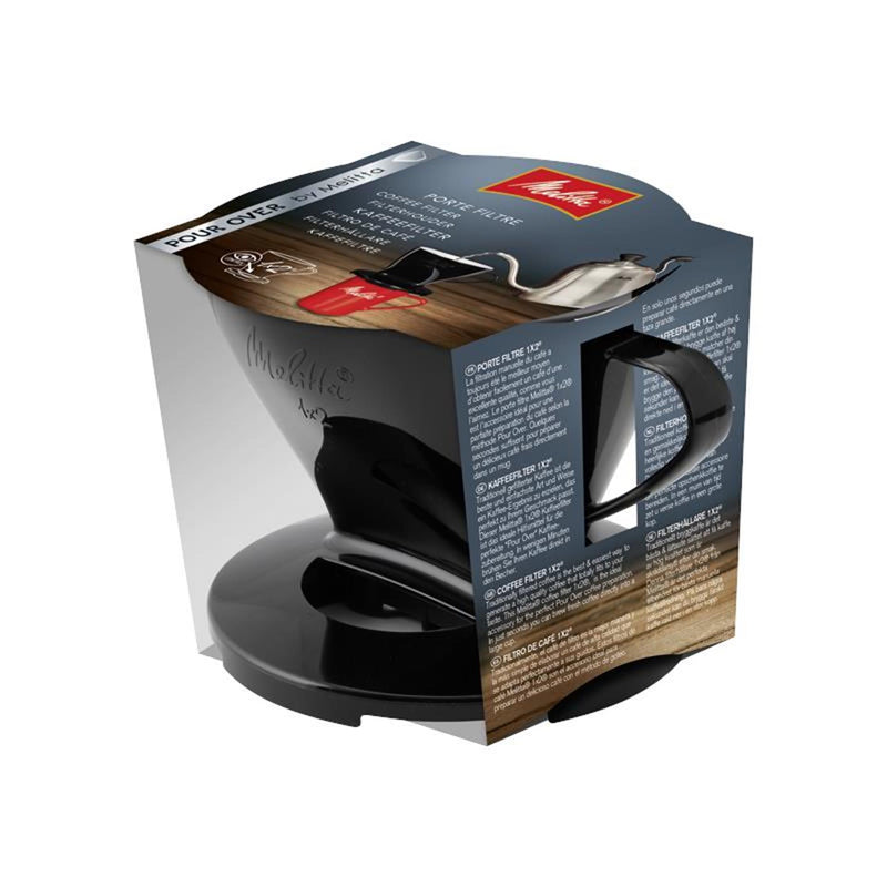 Afbeelding laden in galerijviewer, Melitta koffiefilter zwart 1x2
