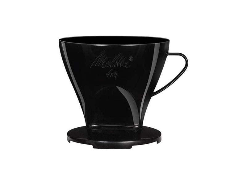 Afbeelding laden in galerijviewer, Melitta opzetfilter zwart 1x4 van kunststof
