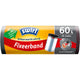 Swirl pedaalemmerzak met elastische fixeerband 60l rol a 10 zakken 680x730mm voor 80% uit gerecycled plastic