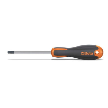 Beta evox schroevendraaier tools 1207e tx10 voor schroeven met torx® profiel - verchroomd, tip gebruneerd