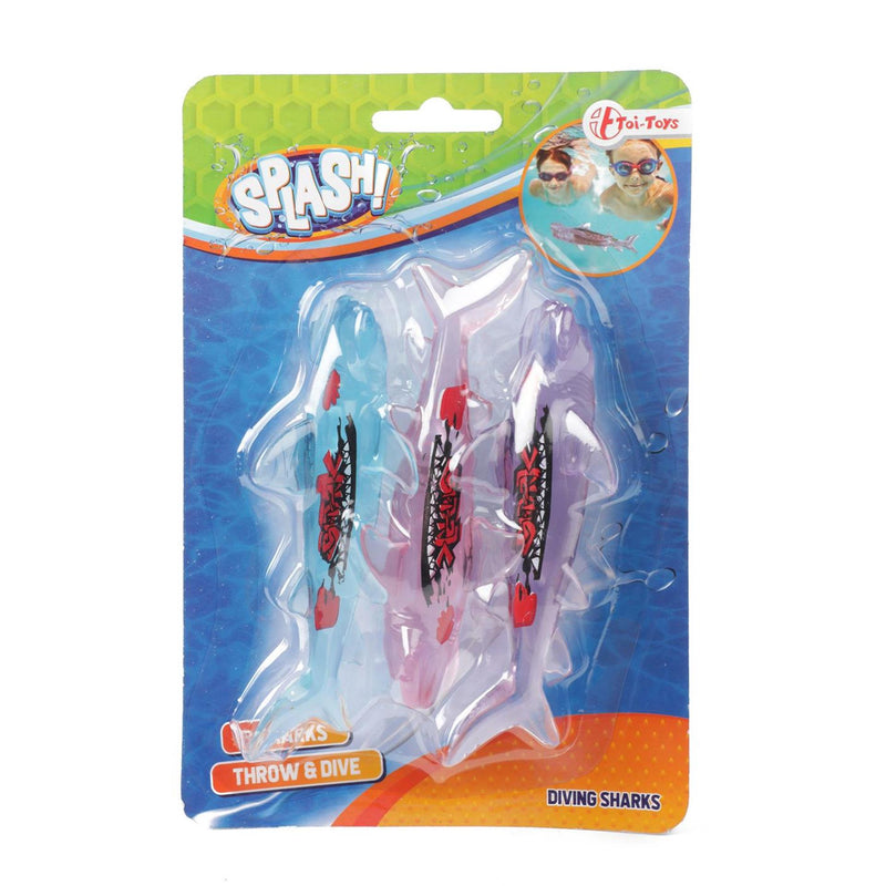 Afbeelding laden in galerijviewer, Toi-toys toi toys splash duikvissen haai set a 3

