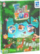 Megableu foil fun: de dierenwereld - creatief knutselspel voor kinderen - knutselen met folie en stickers - kunstwerkjes maken zonder knoeien