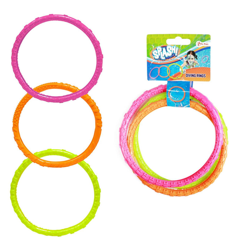 Afbeelding laden in galerijviewer, Toi-toys toi toys splash duikringen set a 3
