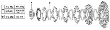 Campagnolo tandkrans 16a