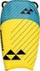 Waimea opblaasbaar bodyboard 106 cm - boogie air - geel blauw zwart