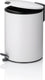 Kela pedaal afvalemmer, 5 l, wit - | mats