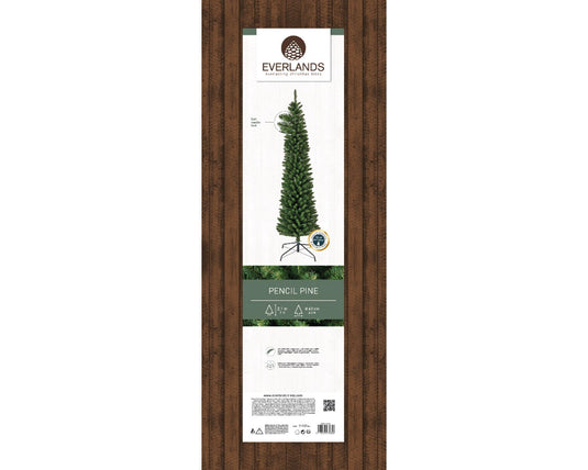 Decoris everlands kunstkerstboom pencil pine h210cm diameter 60cm
