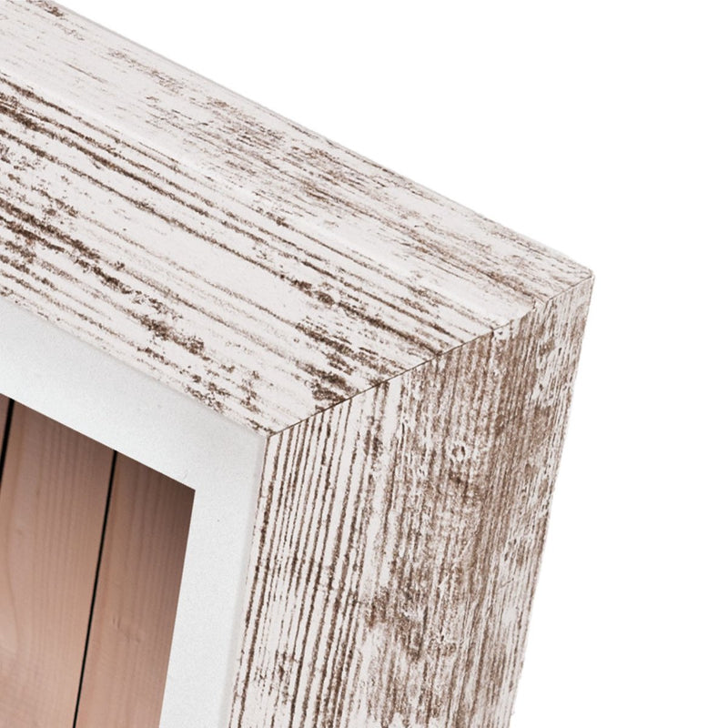 Afbeelding laden in galerijviewer, Zep fotolijst v21256 nelson 6 white wash 20x25 25x30 cm
