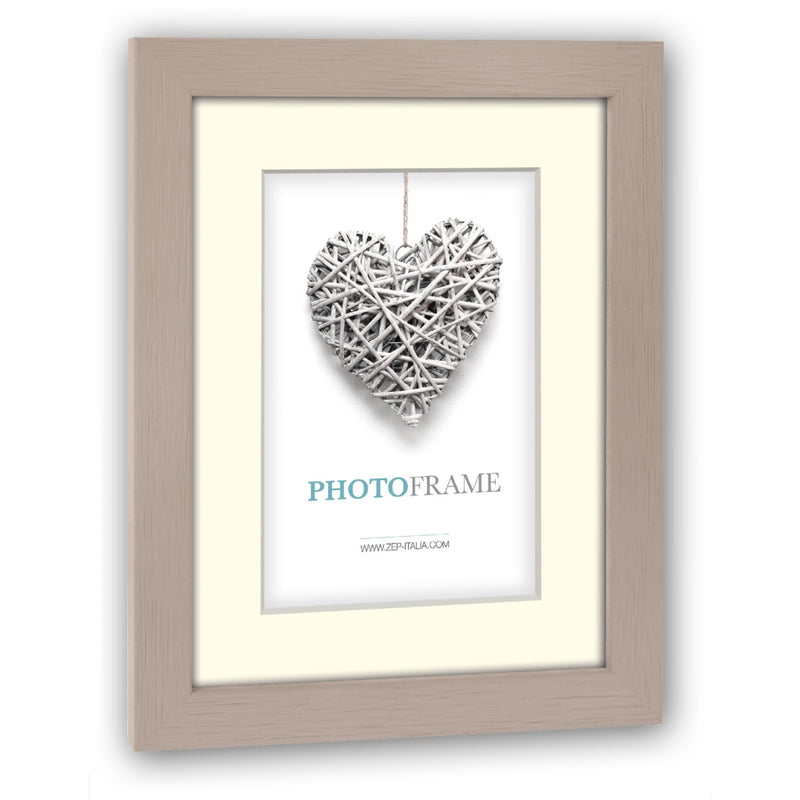 Afbeelding laden in galerijviewer, Zep fotolijst v32232 regent 2 taupe 15x20 20x30 cm
