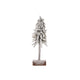 Decoris kunstkerstboom mini met sneeuw op stam ø15xh45cm