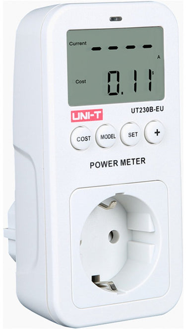 Uni-t® uni-t ut230b-eu slimme energiemeter stopcontact – monitor uw energieverbruik en bespaar