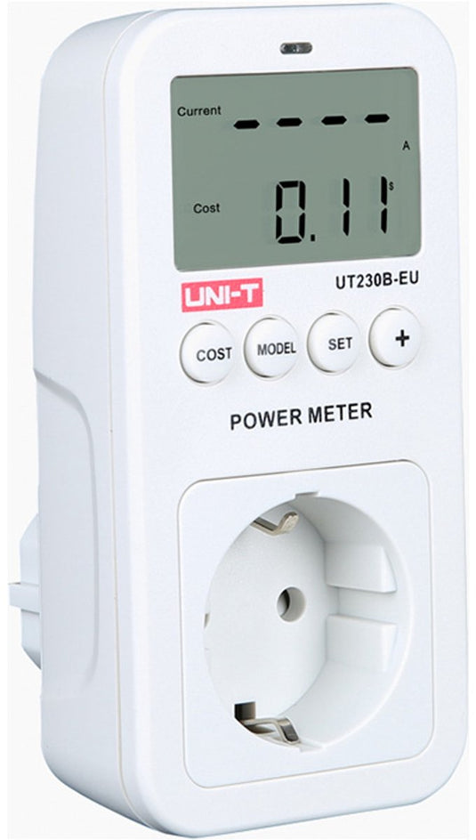 Uni-t® uni-t ut230b-eu slimme energiemeter stopcontact – monitor uw energieverbruik en bespaar