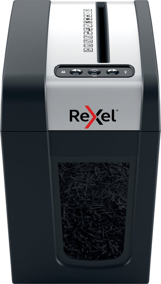 Rexel secure mc3-sl fluisterstille papierversnipperaar - p5 microsnippers - tot 3 vel - 10l - zwart