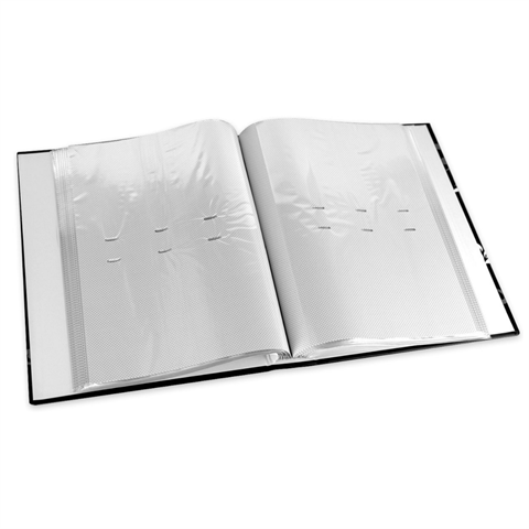Afbeelding laden in galerijviewer, Zep insteekalbum eb57100b umbria black voor 100 foto's 13x19 cm
