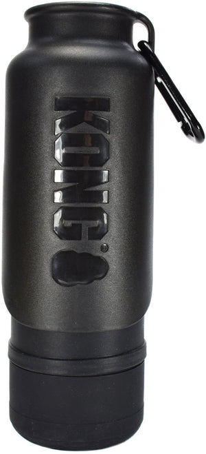 Kong h2o drinkfles thermos zwart one size