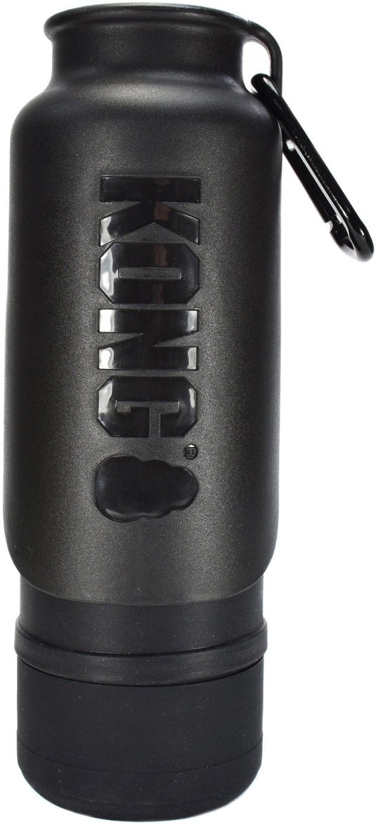 Kong h2o drinkfles thermos zwart one size