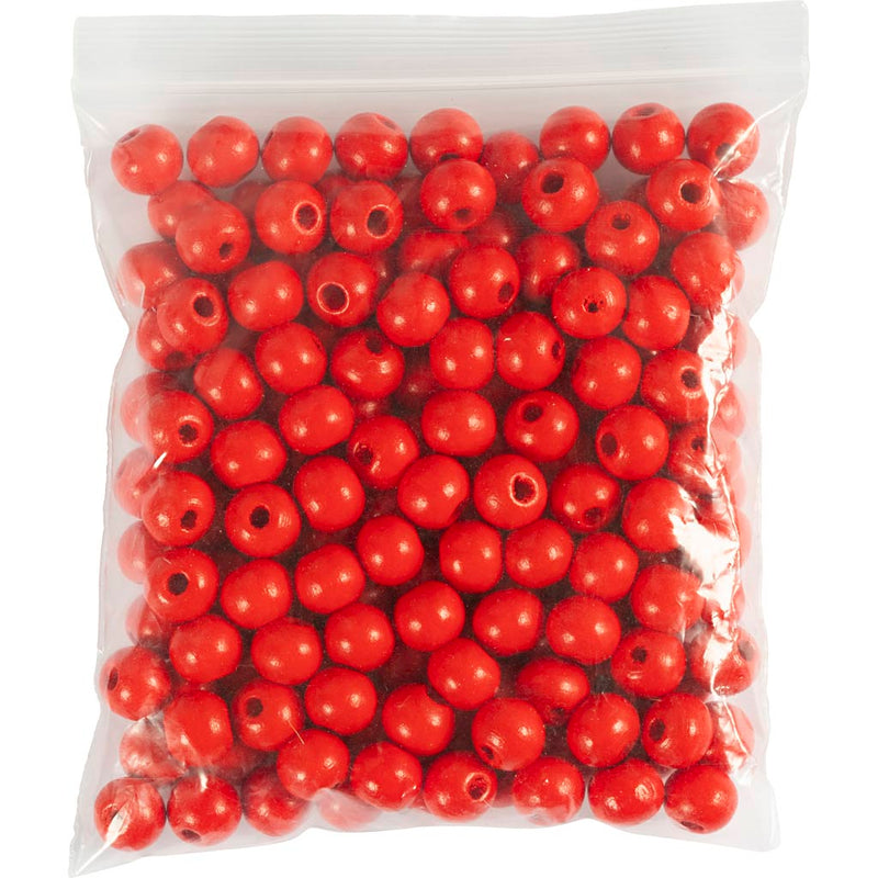 Afbeelding laden in galerijviewer, Https: www.cchobby.nl houten-kralen-d-10-mm-gatgrootte-3-mm-rood-50-gr-1-doos
