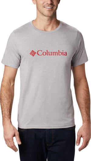 Columbia csc basic logo™ short sleeve t-shirt - shirt heren - t-shirt korte mouwen - grijs - maat xxl