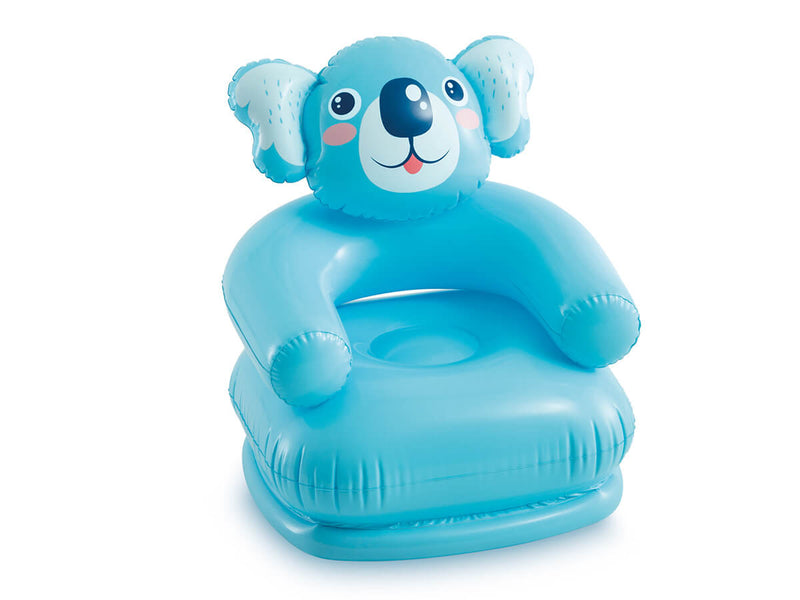 Afbeelding laden in galerijviewer, Intex kinderstoel 'happy animal' blauw
