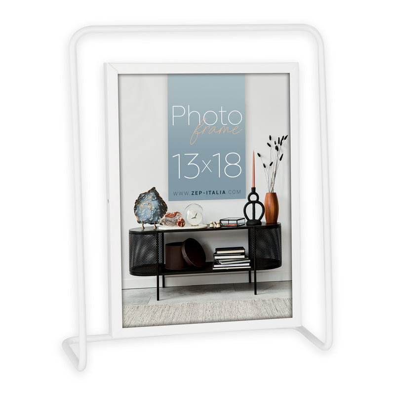 Afbeelding laden in galerijviewer, Zep fotolijst rt457w alcamo white 13x18 cm
