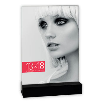 Afbeelding laden in galerijviewer, Zep fotolijst eq246b dresda black vertical 10x15 cm
