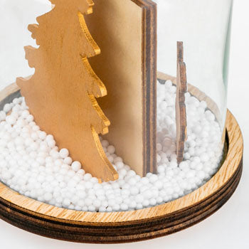 Afbeelding laden in galerijviewer, Zep kerst stolp pavlov ch95h 5x7 cm
