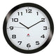 Wandklok alba horissimo n 38cm zwart