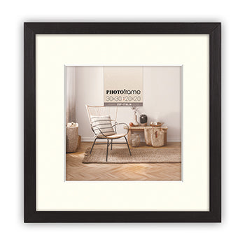Afbeelding laden in galerijviewer, Zep fotolijst v4530b malmo black 20x20 30x30 cm
