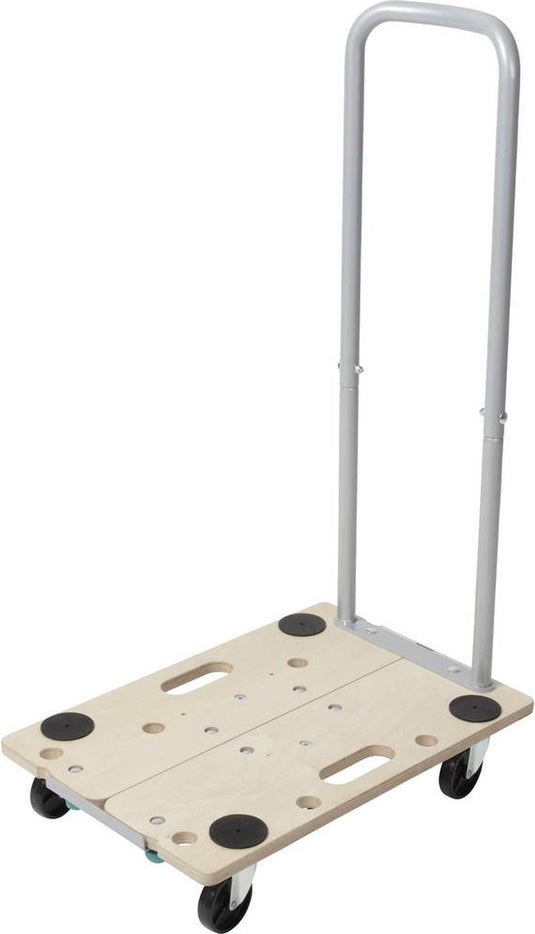 Wolfcraft - meubelroller met handvat - 250 kg - 590 x 195 mm - verhuis trolley - hondje - 5548000