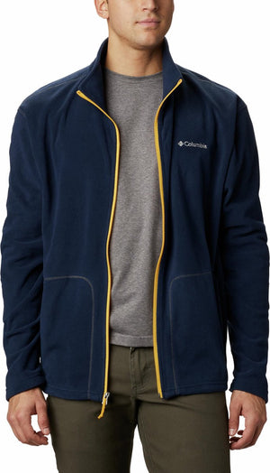 Columbia fast trek™ light full zip fleece fleece jas heren - fleece jas met volledige ritssluiting - fleece vest - blauw - maat xl