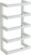 Wenko wand handdoekrek fondiro rvs glanzend 24x42cm - handdoekhouder - handdoekenrek - handdoekstang