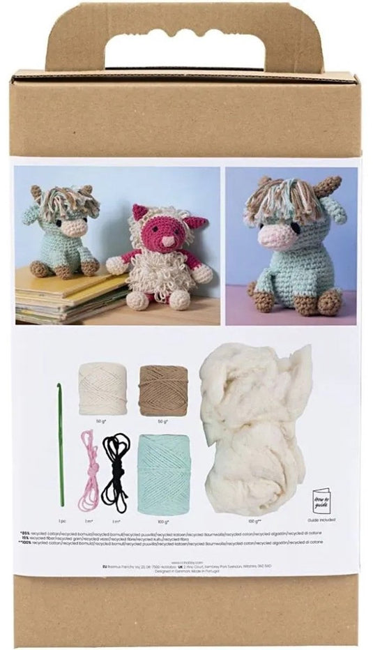 Creativ company cc haakpakket amigurumi schotse hooglander