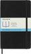 Moleskine classic notitieboek - large - softcover - gestippeld - zwart