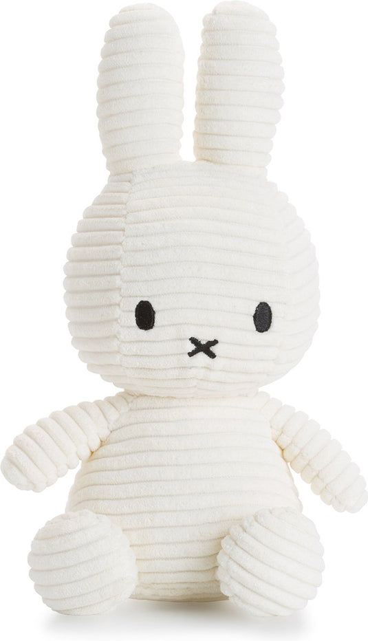 Bon ton toys nijntje - eco corduroy offwhite - 23 cm - 9