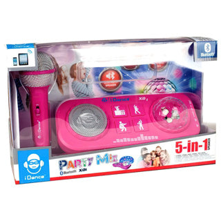 Afbeelding laden in galerijviewer, Idance party mix set roze met licht, geluid en mic
