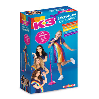 Afbeelding laden in galerijviewer, Studio 100 k3 microfoon op statief
