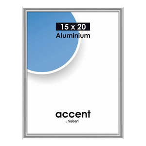 Nielsen design nielsen fotolijst 52423 accent glanzend zilver 30x40 cm
