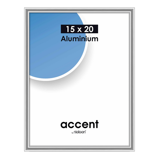Nielsen design nielsen fotolijst 52423 accent glanzend zilver 30x40 cm