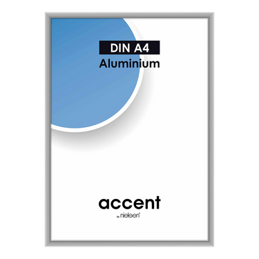 Nielsen design nielsen fotolijst 59748 accent mat zilver 29,7x42 cm