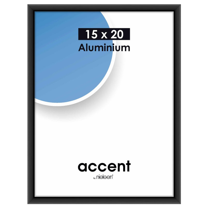 Afbeelding laden in galerijviewer, Nielsen design nielsen fotolijst 51326 accent zwart 15x20 cm
