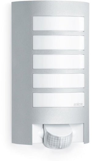 Steinel l12 design - led buitenlamp - bewegingsmelder - e27 - zilver
