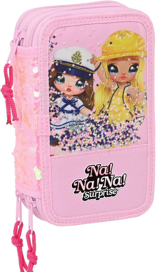 Na! na! na! surprise gevuld etui, mermaid - 36 stuks - 19,5 x 12,5 x 5,5 cm- polyester